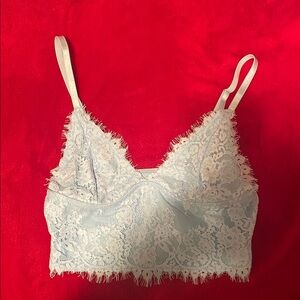 SHEIN White Lace Bralette